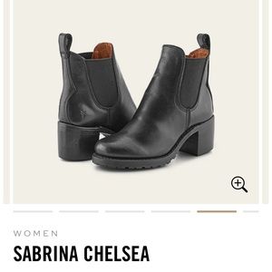 Sabrina Chelsea Frye Black Heeled boot 7.5